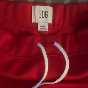 BDG Kids Bright Red Joggers